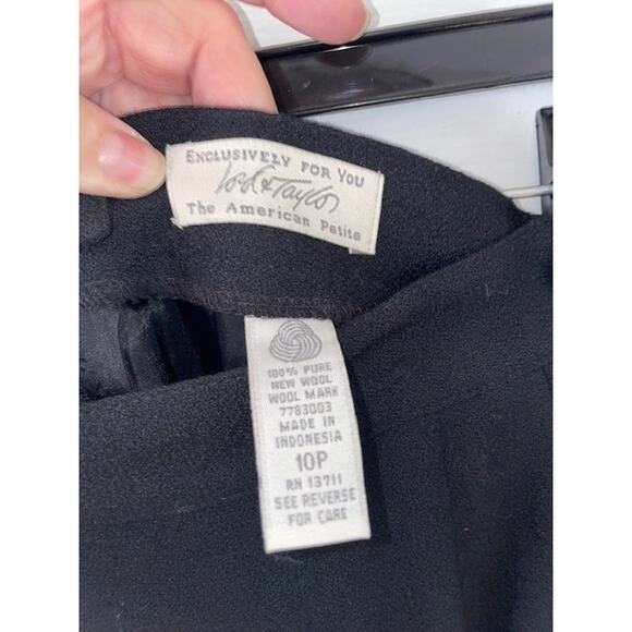Lord & Taylor 100% Wool Skirt NWT Sz 10P - Picture 3 of 3